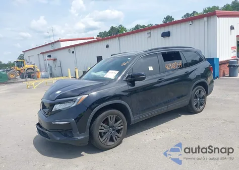 2021 Honda Pilot Awd Black Edition from USA, damaged, VIN 5FNYF6H74MB068508